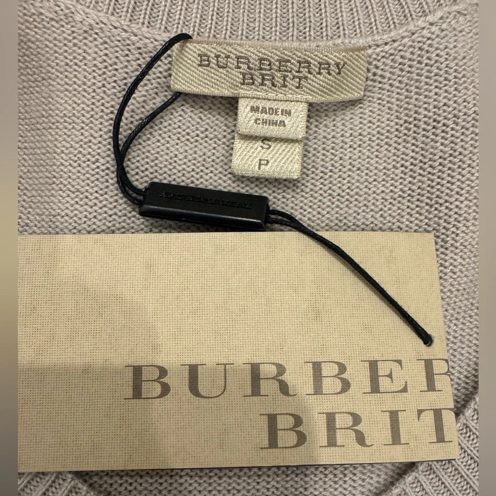 NWT Burberry Brit Sweater - Picture 3 of 3